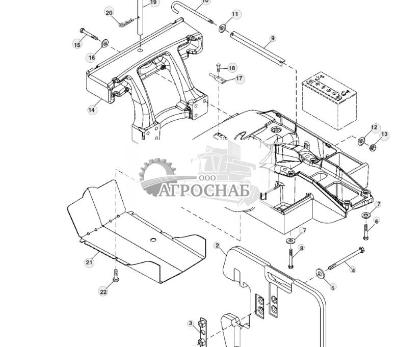 Frame Weights  Front Weight Support  Front Support - ST394144 421.jpg